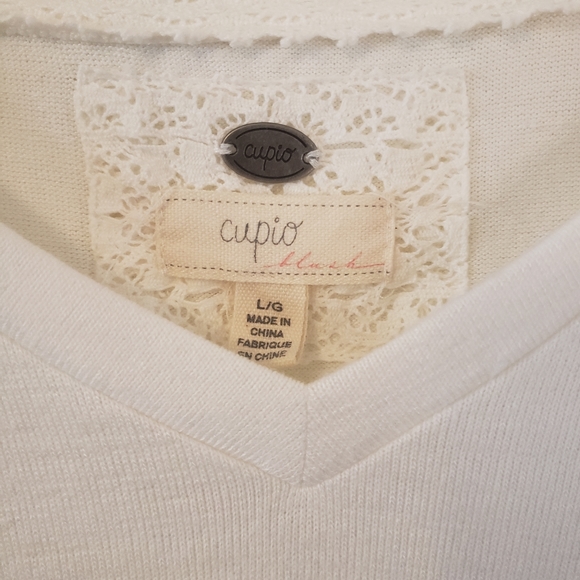 Cupio Black White Top - Picture 2 of 2